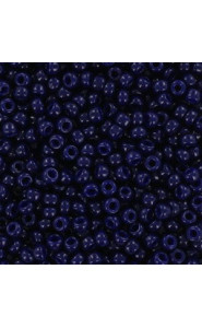 Miyuki rocailles Perlen 11/0 - Duracoat opaque dyed dark navy blue 11-4494